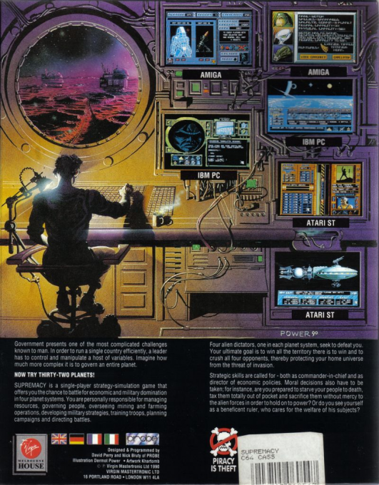 Supremacy - Your Will Be Done — box-2D-back (EU)