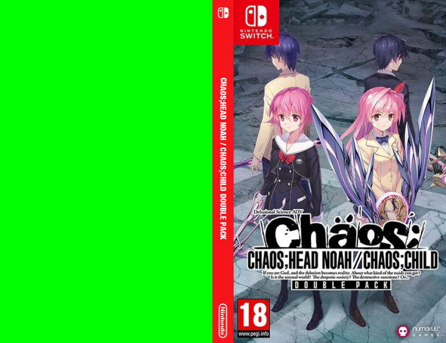 Chaos;Head Noah / Chaos;Child Double Pack — box-texture (EU)