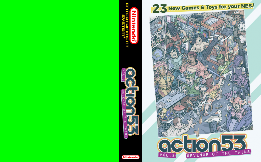Action 53 Vol. 4 - Actually 54 — box-texture (WOR)