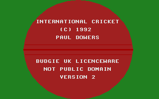 International Cricket 2 — sstitle (WOR)
