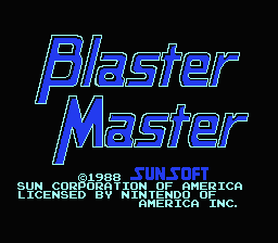 Blaster Master — sstitle (EU)