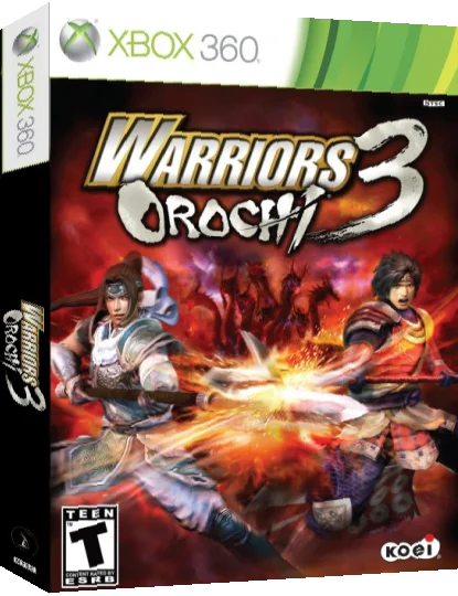 Warriors Orochi 2 — box-3D (US)