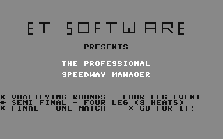Professional Speedway Manager — sstitle (WOR)