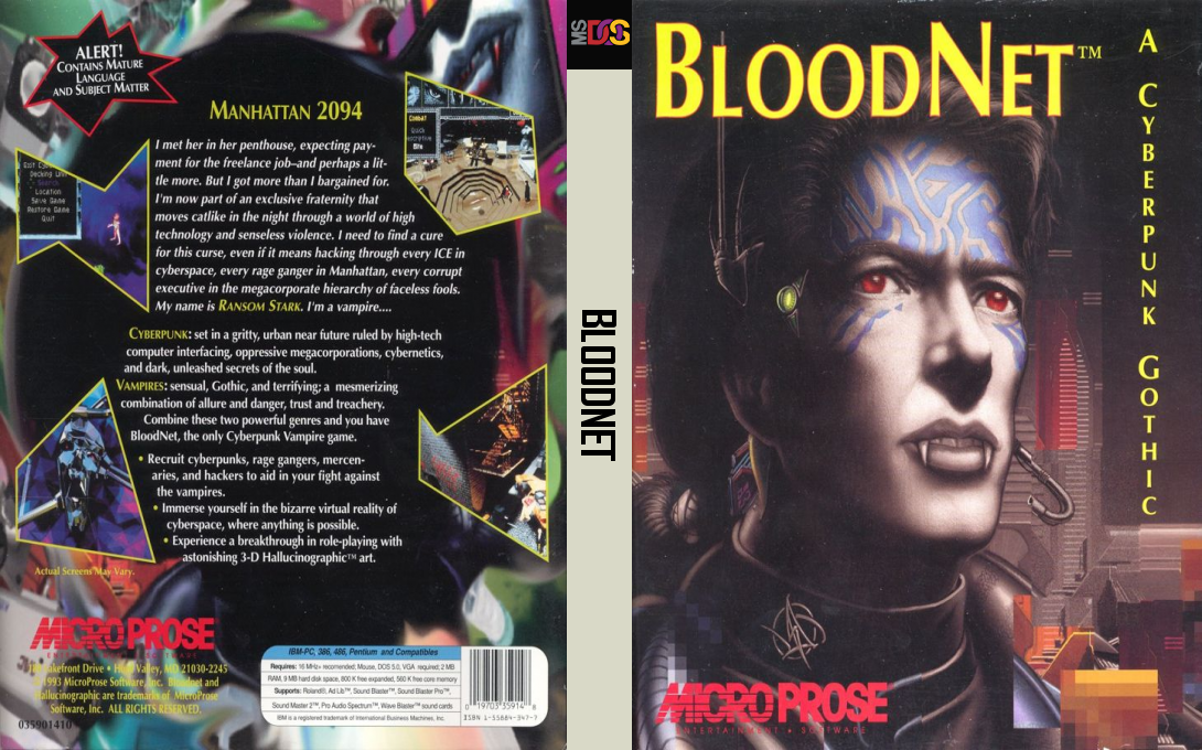 Bloodnet — box-texture (US)