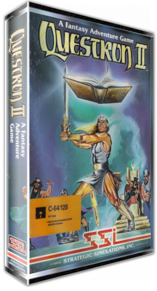 Questron 2 — box-3D (US)