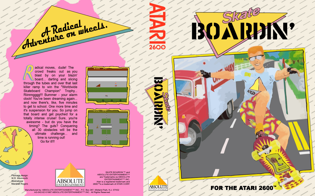 Skate Boardin' — box-texture (US)