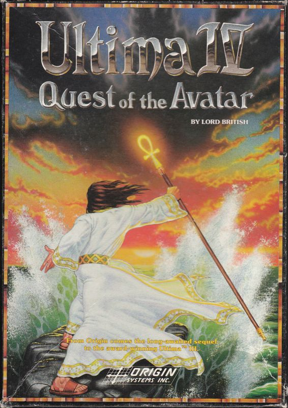 Ultima 4 - Quest Of The Avatar box art