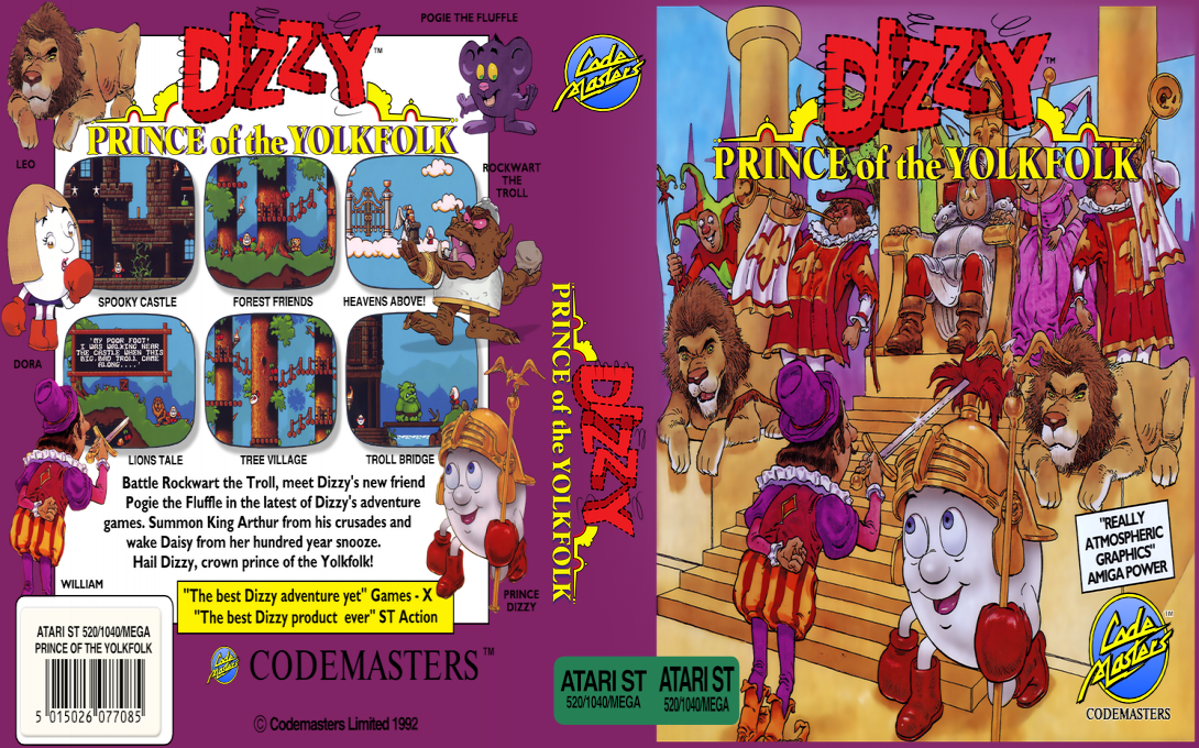 Dizzy 6 - Prince Of The Yolkfolk — box-texture (EU)