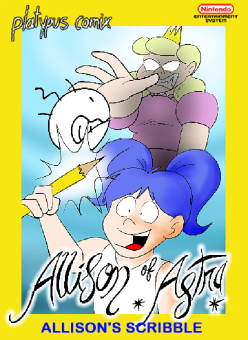 Allison Of Astra - Allison's Scribble Quest box art
