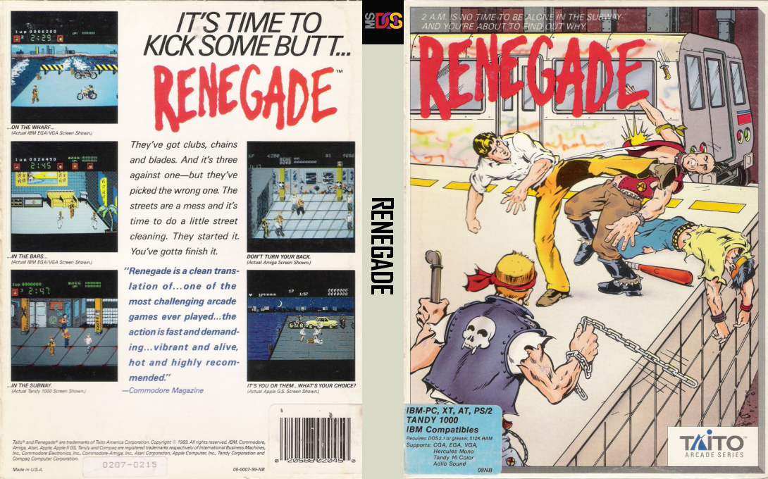 Renegade — box-texture (US)