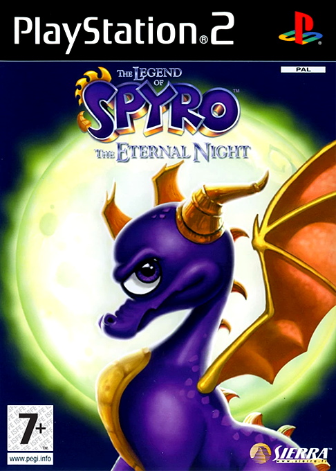 Legend of Spyro, The - The Eternal Night — box-2D (FR)