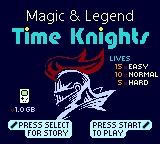 Magic And Legend - Time Knights — sstitle (WOR)