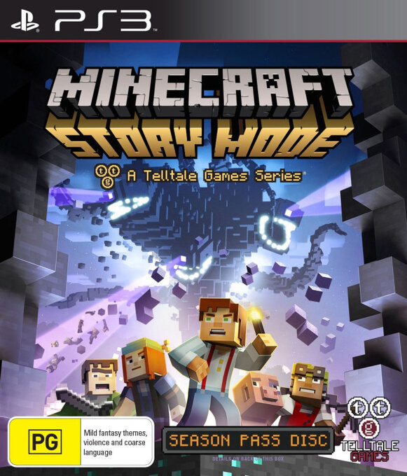 Minecraft - Story Mode - A Telltale Games Series — box-2D (AU)