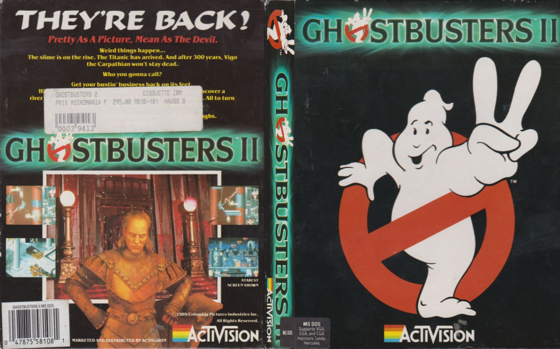 Ghostbusters 2 — box-texture (EU)