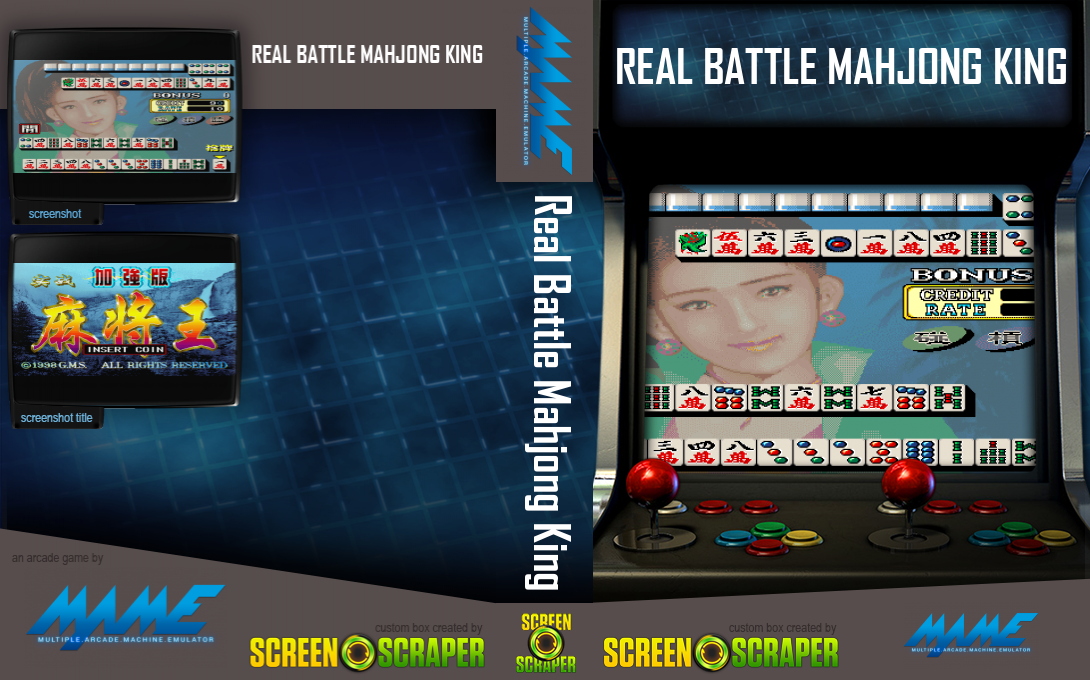 Real Battle Mahjong King — box-texture (SS)