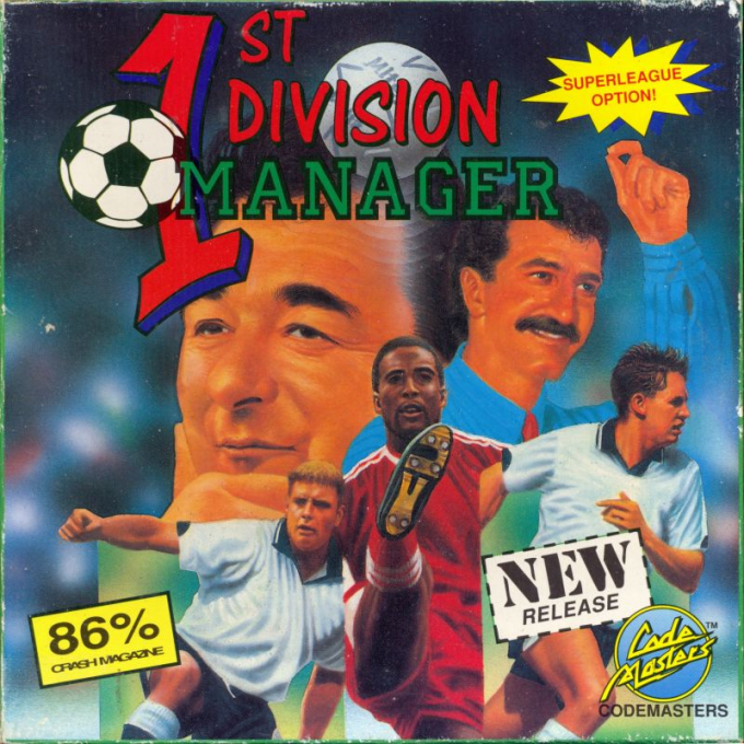 1st Division Manager box art