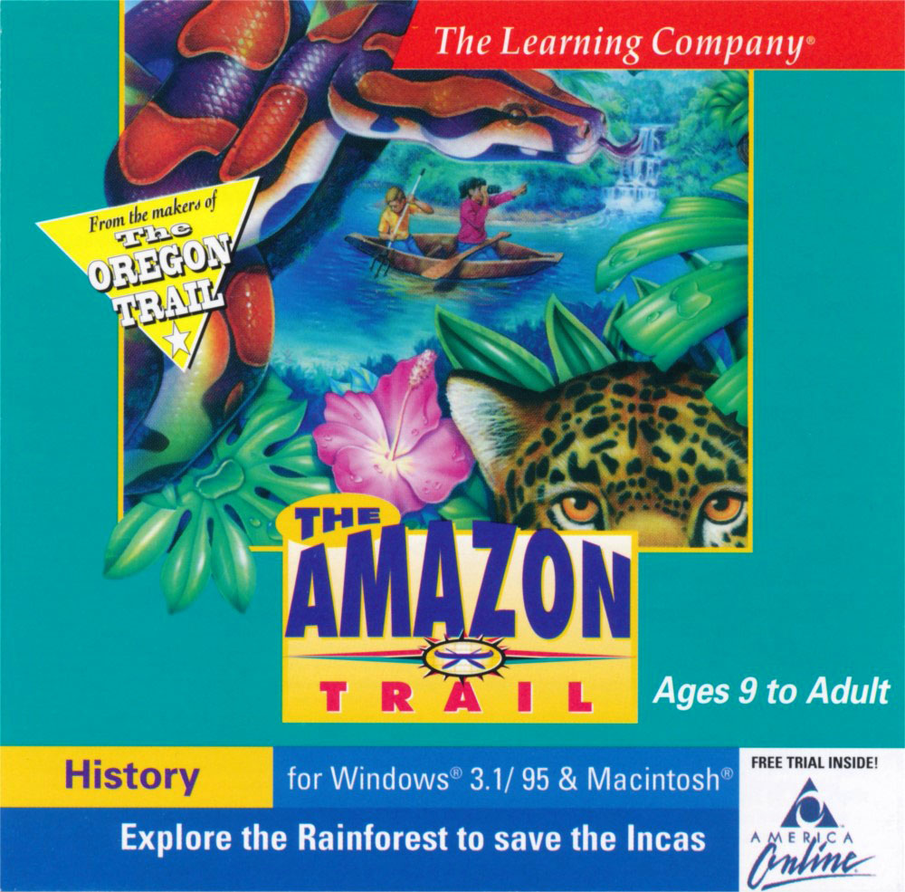The Amazon Trail box art