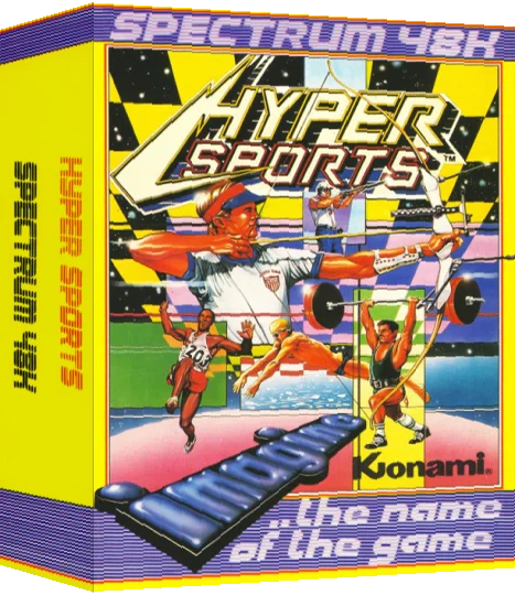 Hyper Sports — box-3D (EU)