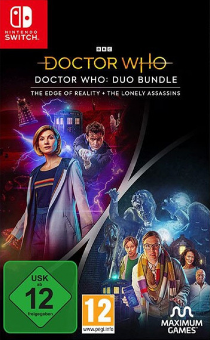 Doctor Who The Edge Of Reality + the Lonely Assassins — box-2D (DE)