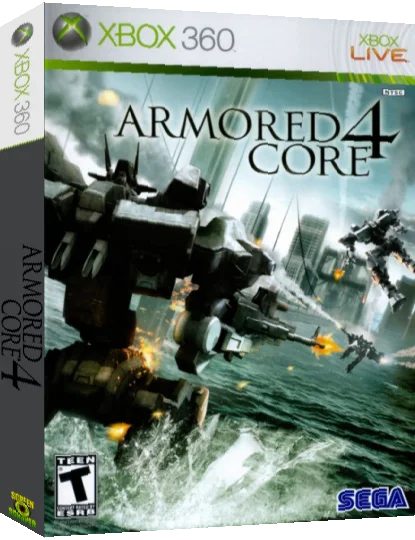 Armored Core 4 — box-3D (US)
