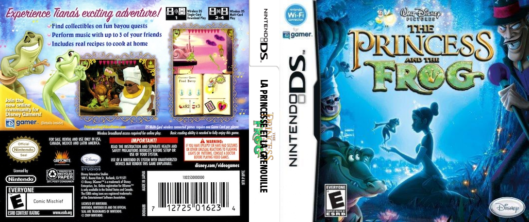 Princess and the Frog, The - Taste of New Orleans Edition — box-texture (US)
