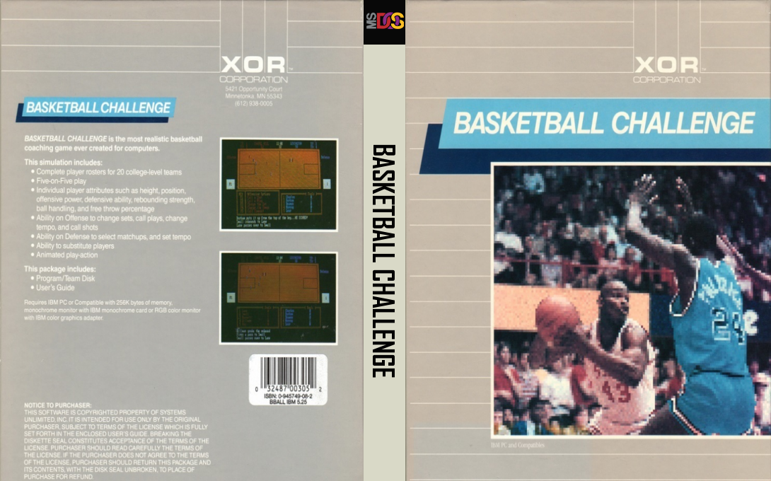 Basketball Challenge — box-texture (US)