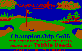 Championship Golf: The Great Courses of the World - Volume One: Pebble Beach — sstitle (WOR)