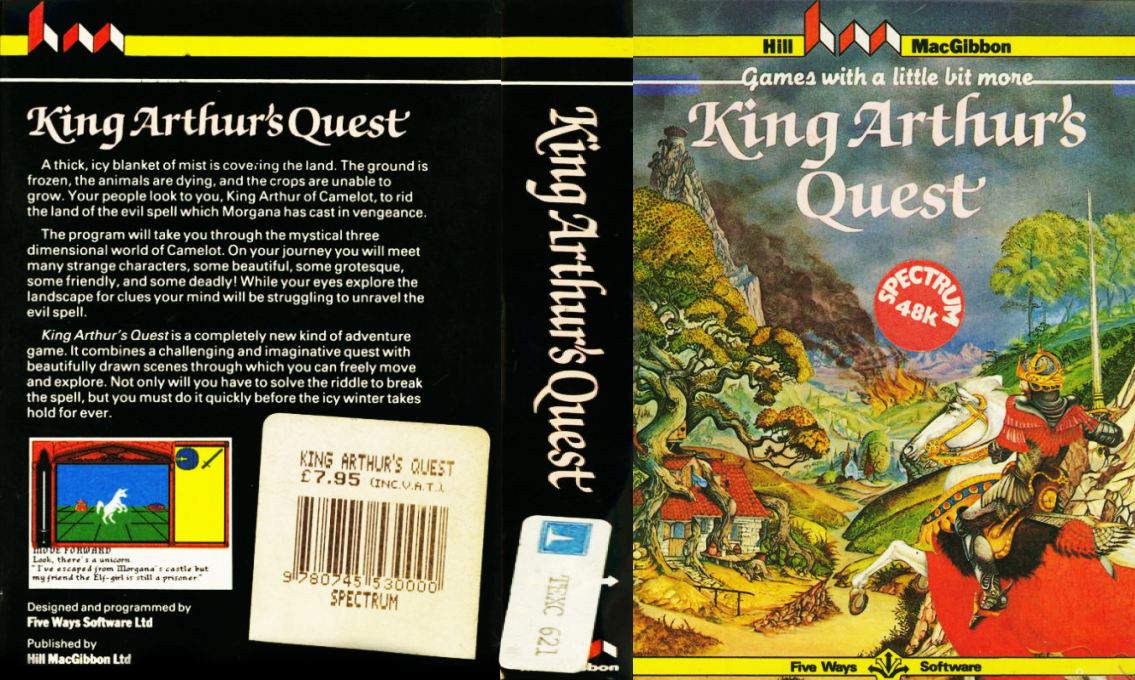 King Arthur's Quest — box-texture (EU)