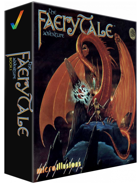 Faery Tale Adventure, The — box-3D (CUS)