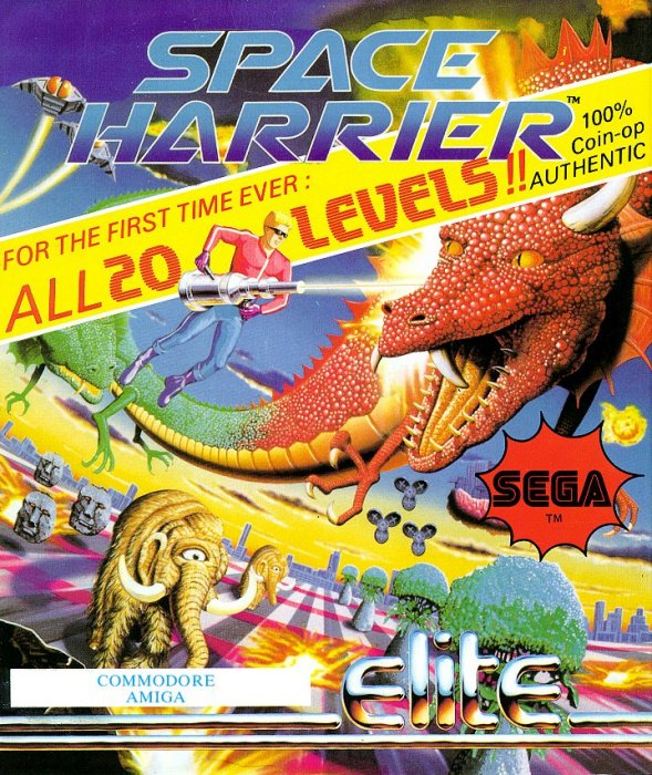 Space Harrier - Return To The Fantasy Zone box art