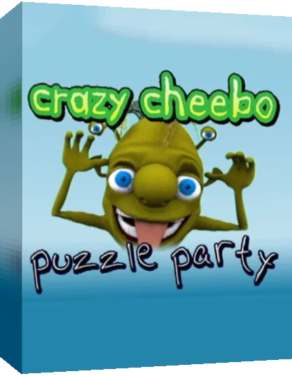 Crazy Cheebo - Puzzle Party — box-3D (EU)