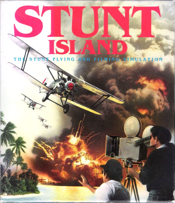 Stunt Island box art