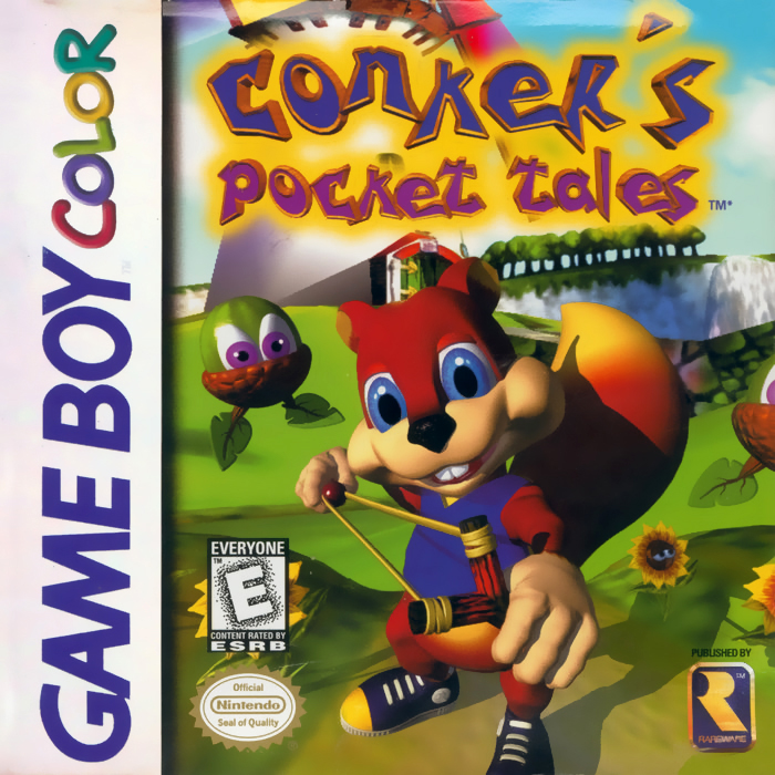 Conker's Pocket Tales box art
