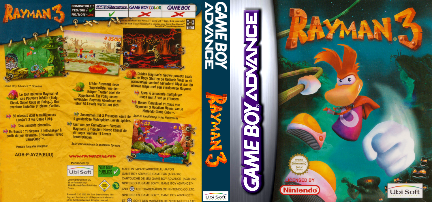 Rayman 3 — box-texture (EU)