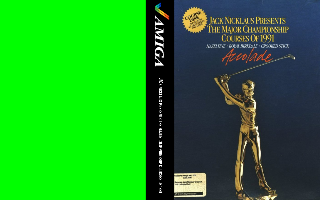 Jack Nicklaus - The Major Championship Courses of 1989 — box-texture (WOR)