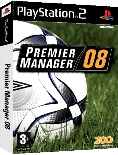 Premier Manager 08 — box-3D (EU)