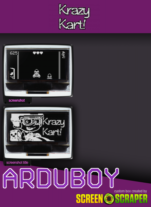 Krazy Kart — box-2D-back (SS)