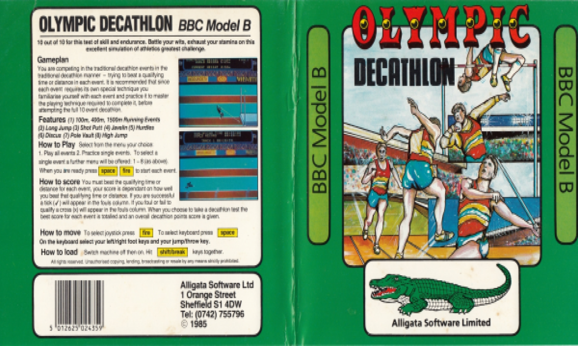 Olympic Decathlon — box-texture (EU)