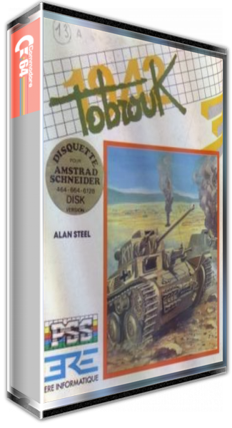 Tobruk : The Clash of Armour — box-3D (WOR)