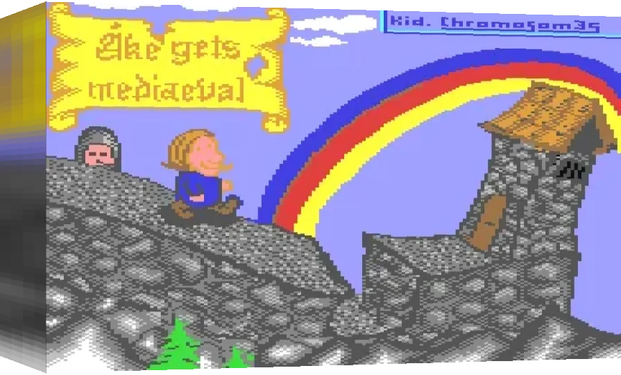 Åke III : Åke Gets Mediaeval — box-3D (WOR)