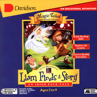 Liam Finds a Story box art