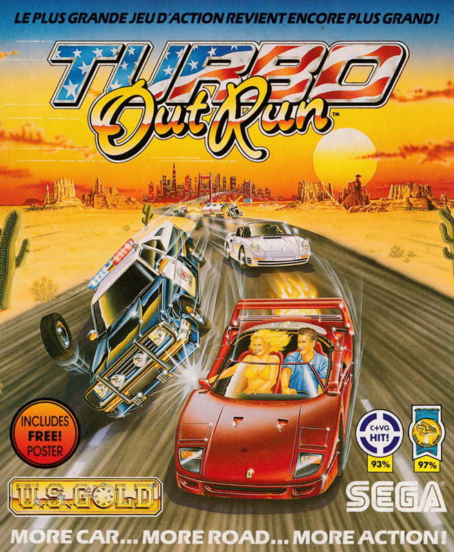 Turbo Out Run box art