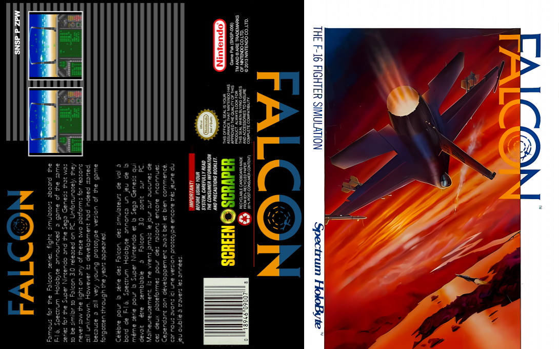 Falcon — box-texture (US)