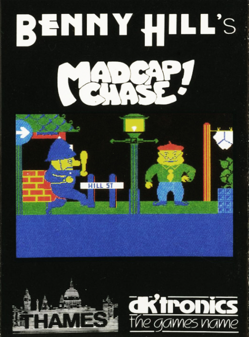 Benny Hill's Madcap Chase! box art