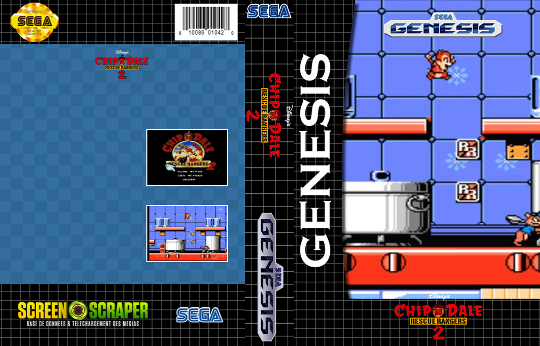 Chip And Dale - Rescue Rangers 2 — box-texture (SS)