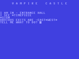 Vampire Castle — ss (WOR)