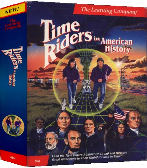 Time Riders In American History — box-3D (US)