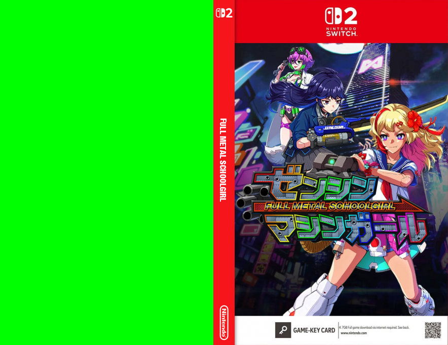Full Metal Schoolgirl — box-texture (JP)