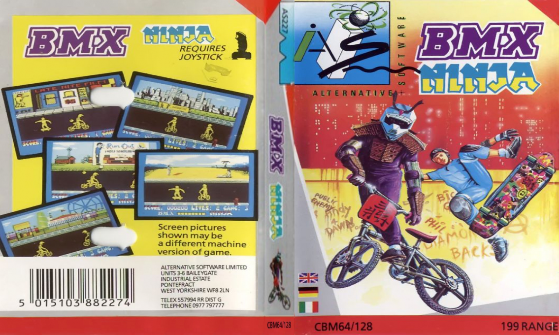 BMX Ninja — box-texture (EU)
