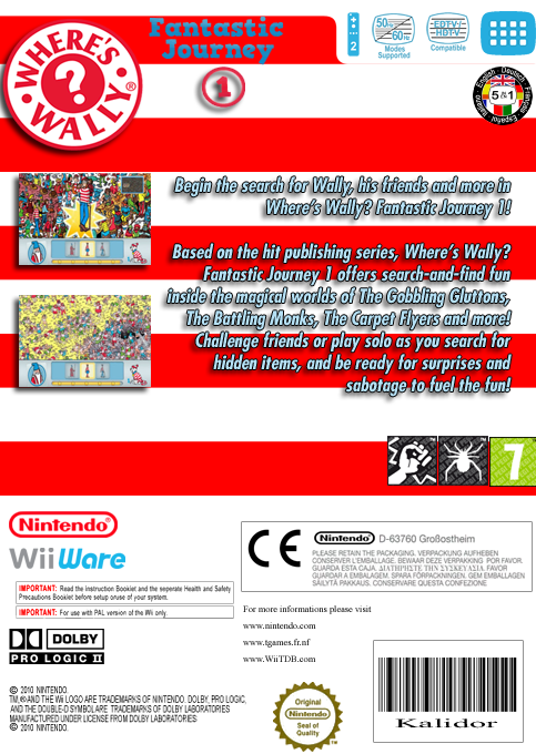 Where's Wally? Fantastic Journey 1 — box-2D-back (EU)